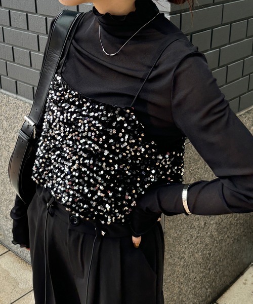 ISOOK（アイスー）の「【ISOOK / アイスー】スネークチェーンスライドネックレス  / メタルモチーフ レディース シルバー  ZOZOTOWN限定（ネックレス・レディース・シルバー・FREE）」の5枚目の写真