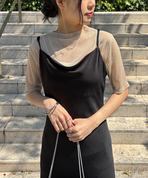 ISOOK（アイスー）の「【ISOOK / アイスー】スネークチェーンスライドネックレス  / メタルモチーフ レディース シルバー  ZOZOTOWN限定（ネックレス・レディース・シルバー・FREE）」の17枚目の写真