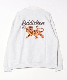 【値下げ】man who 虎バックプリント　スウェット スウェット 虎」に該当するメンズのトップスファッション通販