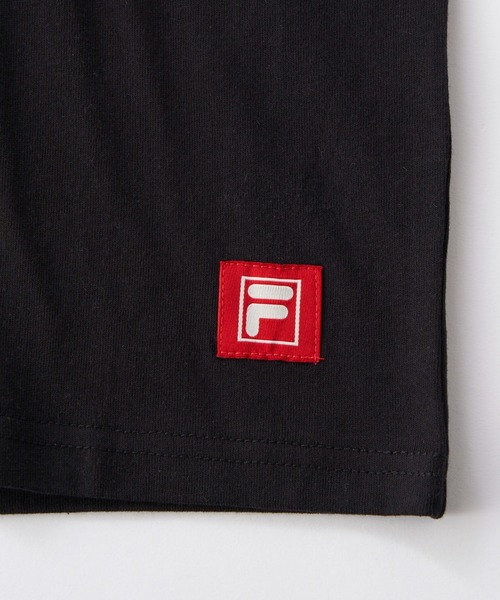 FILA（フィラ）の「ロゴプリント半袖Tシャツ（Tシャツ/カットソー・キッズ・ホワイト/ブラック/パープル・140/150/160/170/130）」の8枚目の写真