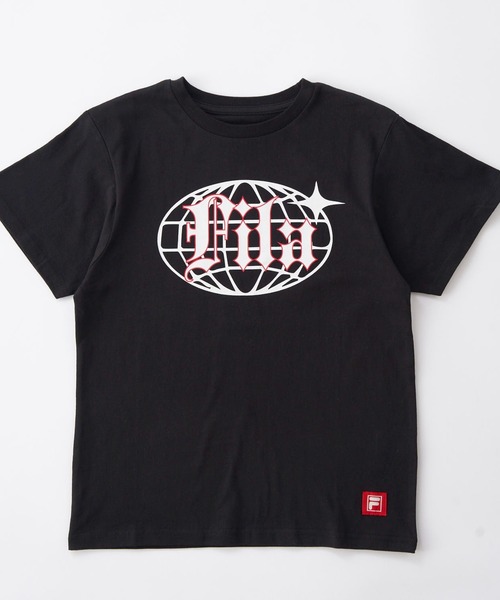 FILA（フィラ）の「ロゴプリント半袖Tシャツ（Tシャツ/カットソー・キッズ・ホワイト/ブラック/パープル・140/150/160/170/130）」の5枚目の写真