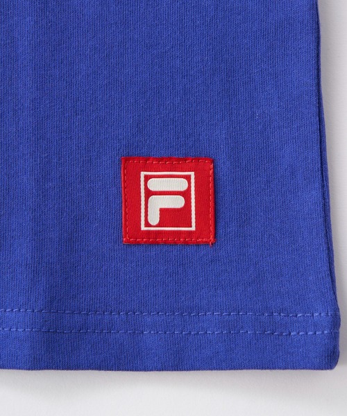 FILA（フィラ）の「ロゴプリント半袖Tシャツ（Tシャツ/カットソー・キッズ・ホワイト/ブラック/パープル・140/150/160/170/130）」の12枚目の写真