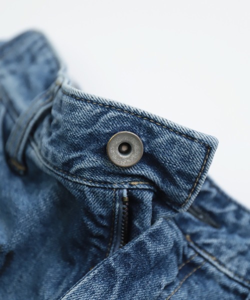 Brocante（ブロカント）の「[Brocante / ブロカント] 12ozリングデニム アンプリッセパンツ（デニムパンツ・レディース・インディゴブルー・2/1）」の15枚目の写真