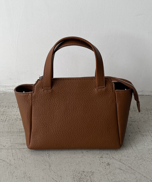 CAPRICIEUX LE'MAGE（カプリシューレマージュ）の「ポーチSETミニボストンバッグ（ショルダーバッグ・レディース・ブラック/ライトベージュ/キャメル・FREE）」の17枚目の写真