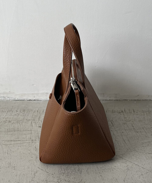 CAPRICIEUX LE'MAGE（カプリシューレマージュ）の「ポーチSETミニボストンバッグ（ショルダーバッグ・レディース・ブラック/ライトベージュ/キャメル・FREE）」の18枚目の写真