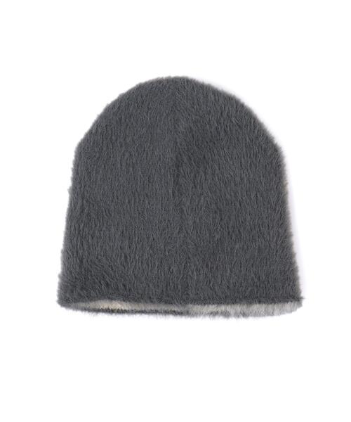 WEGO（ウィゴー）の「WEGO/シャギーキラキラロゴニットキャップ（ニットキャップ/ビーニー・レディース・オレンジ/ブラック/ブルー/グレー・FREE）」の16枚目の写真