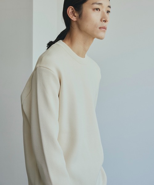 バウンドウールミラノリブクルーニット（ニット/セーター）｜PUBLIC