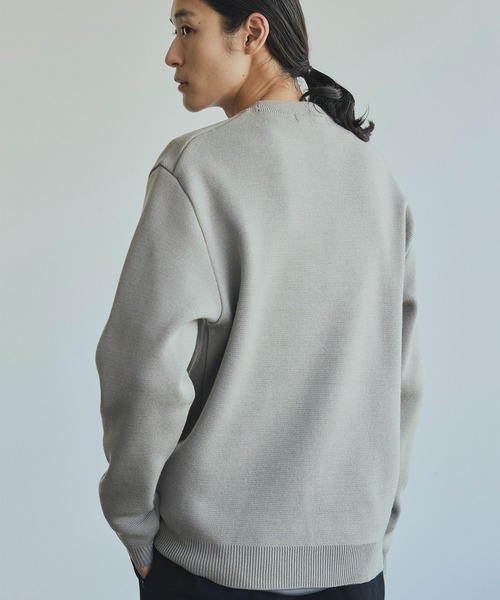 バウンドウールミラノリブクルーニット（ニット/セーター）｜PUBLIC