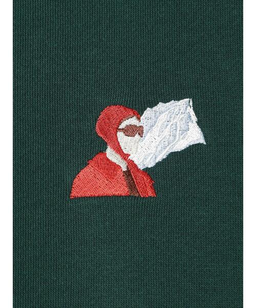 Lugnoncure(ルノンキュール)の「ワンポイント刺繍ティアードワンピース(ワンピース・レディース・オフホワイト/チャコールグレー/グリーン・F)」の22枚目の写真