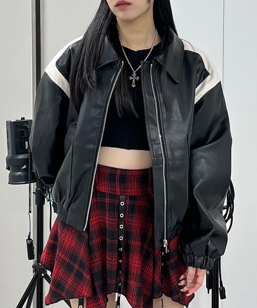 バイカーオーバージャケット（ブルゾン）｜Figments（フィグメンツ）