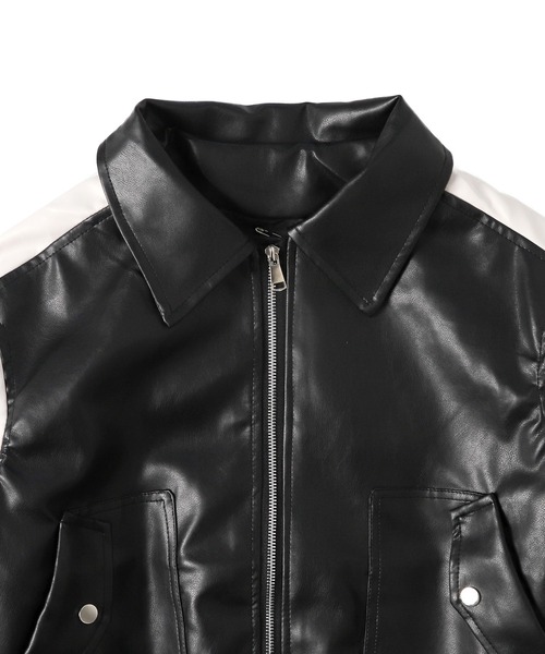 バイカーオーバージャケット（ブルゾン）｜Figments（フィグメンツ）