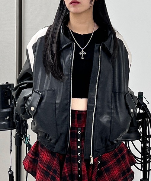 バイカーオーバージャケット（ブルゾン）｜Figments（フィグメンツ）