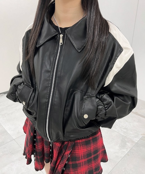 バイカーオーバージャケット（ブルゾン）｜Figments（フィグメンツ）