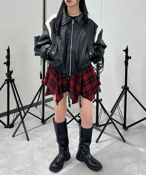 バイカーオーバージャケット（ブルゾン）｜Figments（フィグメンツ）