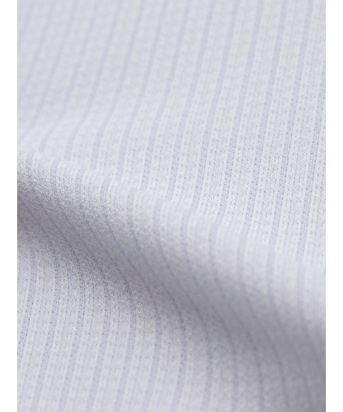HARUYAMA(ハルヤマ)の「【完全ノーアイロン】長袖 アイシャツ セミワイド ストレッチ ミニチェック柄 i-shirt 通年 WEB限定(ビジネスシャツ・メンズ・ホワイト/ライトグレー/ライトピンク/サックスブルー・首回り37cm-裄丈78cm/S80/首回り39cm-裄丈78cm/M82/首回り41cm-裄丈80cm/L84/首回り43cm-裄丈82cm/LL86/首回り45cm-裄丈86cm)」の6枚目の写真