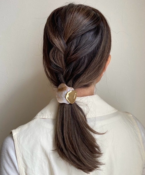 KuKuLu TOKYO/ニュアンス メタル×アクリル ポニーフック