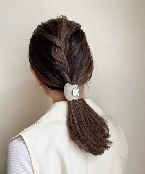 KuKuLu TOKYO/ニュアンス メタル×アクリル ポニーフック