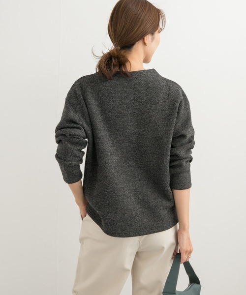 URBAN RESEARCH DOORS(アーバンリサーチドアーズ)の「メランジ裏起毛ボトルネックプルオーバー(その他トップス・レディース・ベージュ/ネイビー/チャコールグレー・MEDIUM)」の17枚目の写真