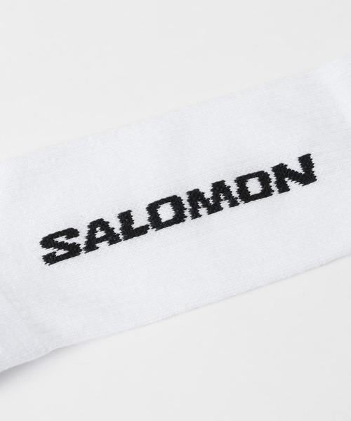 SALOMON（サロモン）の「SALOMON　EVERYDAY CREW 3-PACK（ソックス/靴下・メンズ・ホワイト・LARGE）」の4枚目の写真