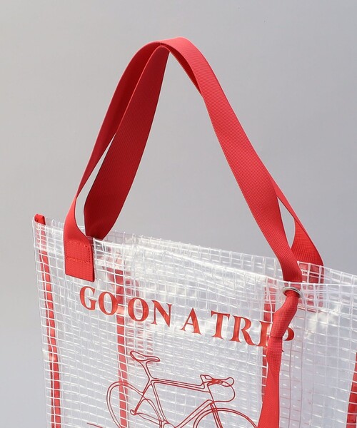 新品未使用！ヒールクリークトートーバック セール】【OUTDOOR】グラフィッククリアトートバッグ（トート