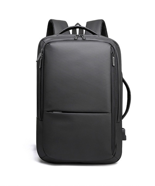 【多機能・防水】大容量アーバンテックスクエアリュック/ビジネスバッグ（バックパック/リュック）｜florist（フローリスト）