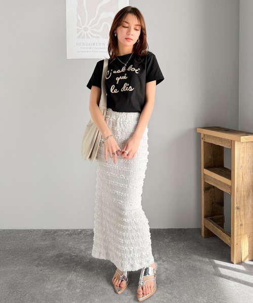 mily bilet（ミウィビレット）の「【mily bilet】機能性抜群！ロゴ型押しエナメルフェイクレザートートバッグ(大容量)（トートバッグ・レディース・ブラック/ベージュ・ONE SIZE）」の7枚目の写真