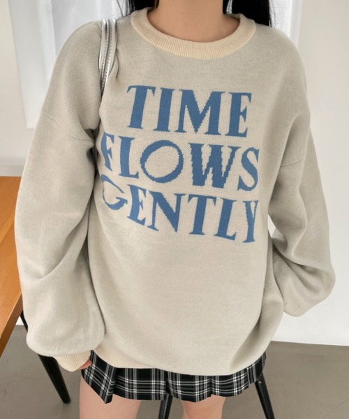 WEGO（ウィゴー）の「WEGO/グラフィックBIGニットプルオーバー（ニット/セーター・レディース・オフホワイト/ホワイト/ホワイト系その他/レッド/ネイビー/ブラック/その他1/その他2/その他3/その他4/その他6/その他10/その他8/その他5/スミクロ/その他9/その他7・FREE）」の16枚目の写真