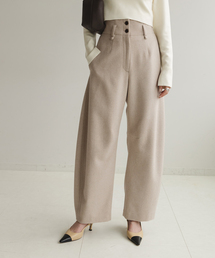 Noble（ノーブル）の「メルトンハイウエストカービィーパンツ（スラックス）」