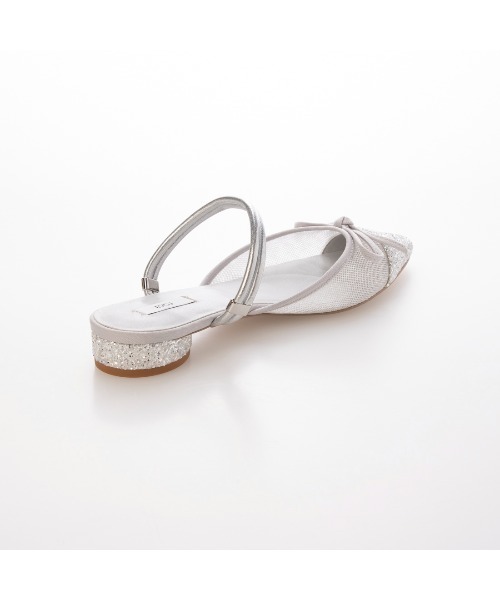 EVOL（イーボル）の「【軽量・柔らかい】2wayチュールバレエミュール IY5616（バレエシューズ・レディース・ブラック/ゴールド/シルバー/ドット/ブラック系その他・S/M/L/LL）」の20枚目の写真