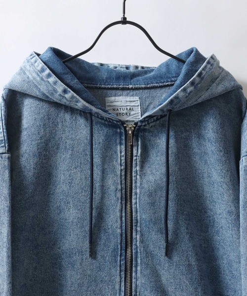 SITRY（シトリー）の「Denim Hoodie/デニムパーカー デニム