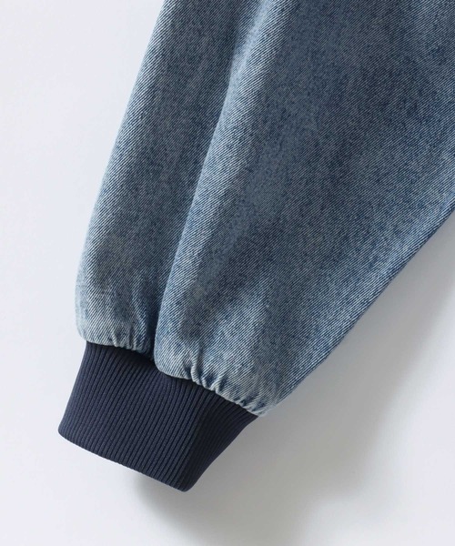 SITRY（シトリー）の「2026SS新色＆新柄追加 Denim & DUCK Hoodie/デニムパーカー デニムジャケット ダックパーカー  ダックジャケット アクティブパーカー ブルゾン フルジップパーカー フーディー（デニムジャケット・メンズ・ブラック系その他/ブルー系その他/ブルー/ブラック/ブラック系その他2/ブラック系その他3/ブルー系その他2/ブラウン・M/L/LL）」の17枚目の写真