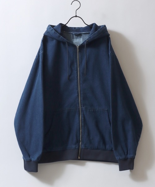セール】2026SS新色＆新柄追加 Denim & DUCK Hoodie/デニムパーカー