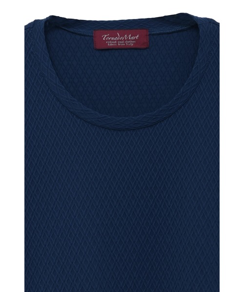 TORNADO MART(トルネードマート)の「TORNADO MART∴オーシャンウェーブクルーネック長袖カットソー(Tシャツ/カットソー・メンズ・ブルー/ホワイト/ブラック・LL/M/L/XXL)」の5枚目の写真