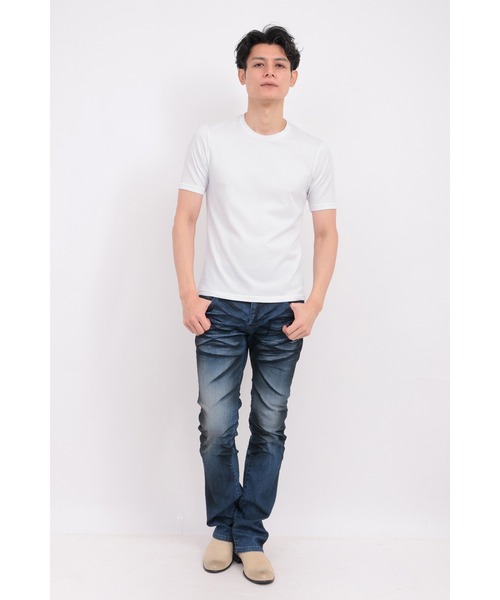 TORNADO MART(トルネードマート)の「TORNADO MART∴オーシャンウェーブクルーネック長袖カットソー(Tシャツ/カットソー・メンズ・ブルー/ホワイト/ブラック・LL/M/L/XXL)」の18枚目の写真