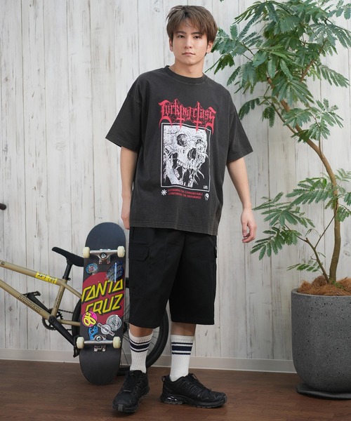 LURKING CLASS（ラーキングクラス）の「【ムラサキスポーツ限定】LURKING CLASS/ラーキングクラス 半袖Tシャツ フロントプリント ST25STM15（Tシャツ/カットソー・メンズ・ブラック・XL/L/M）」の7枚目の写真