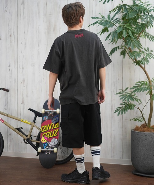 LURKING CLASS（ラーキングクラス）の「【ムラサキスポーツ限定】LURKING CLASS/ラーキングクラス 半袖Tシャツ フロントプリント ST25STM15（Tシャツ/カットソー・メンズ・ブラック・XL/L/M）」の9枚目の写真