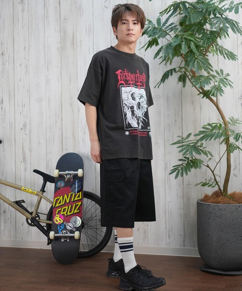 LURKING CLASS（ラーキングクラス）の「【ムラサキスポーツ限定】LURKING CLASS/ラーキングクラス 半袖Tシャツ フロントプリント ST25STM15（Tシャツ/カットソー・メンズ・ブラック・XL/L/M）」の10枚目の写真
