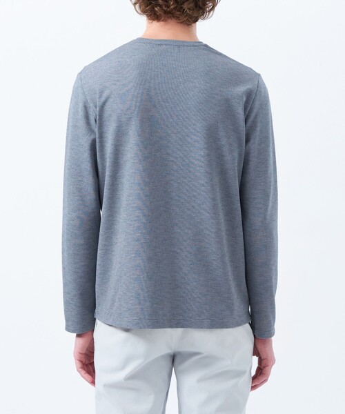MACKINTOSH PHILOSOPHY(マッキントッシュ フィロソフィー)の「ストレッチミラノリブ VネックロンT(Tシャツ/カットソー・メンズ・グレー系その他/ブルー系その他7/ホワイト/ダークネイビー・38/40/42)」の11枚目の写真