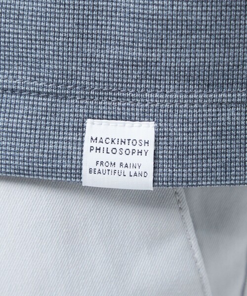 MACKINTOSH PHILOSOPHY(マッキントッシュ フィロソフィー)の「ストレッチミラノリブ VネックロンT(Tシャツ/カットソー・メンズ・グレー系その他/ブルー系その他7/ホワイト/ダークネイビー・38/40/42)」の13枚目の写真