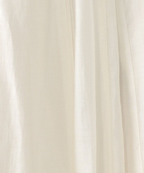 GLOBAL WORK(グローバルワーク)の「シアータックフレアスカート/253432(スカート・レディース・ライトグレー/オフホワイト/ブラック・REGULAR/SHORT)」の17枚目の写真