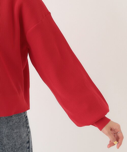 Cutie Blonde(キューティーブロンド)の「着こなしいろいろ 襟付きスポンディッシュニットカーディガン(カーディガン/ボレロ・レディース・ホワイト系5/ダークグレー/レッド系1・00)」の21枚目の写真