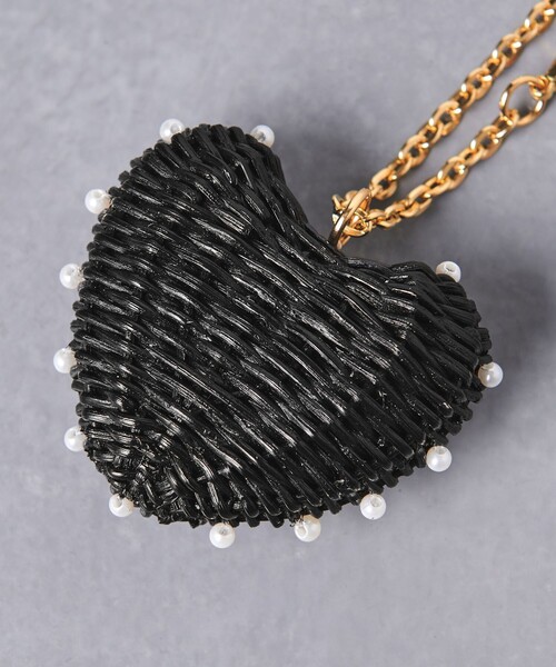 UNITED ARROWS（ユナイテッドアローズ）の「ラタン チャーム①（キーホルダー・レディース・ブラック/ナチュラル/ベージュ/ピンク・FREE）」の6枚目の写真