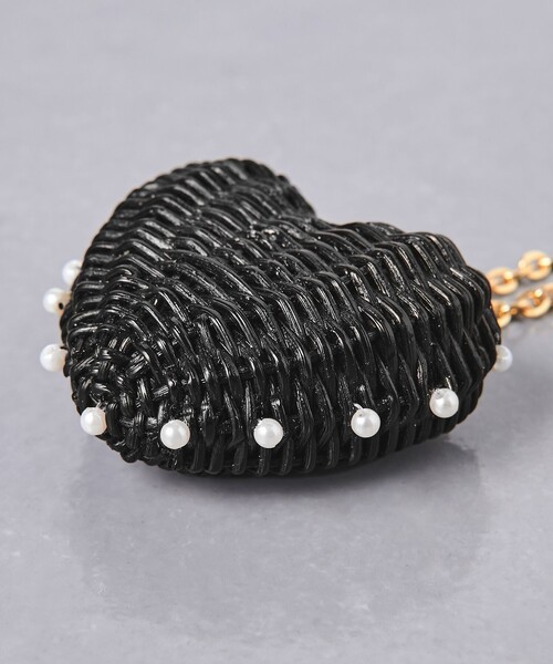 UNITED ARROWS（ユナイテッドアローズ）の「ラタン チャーム①（キーホルダー・レディース・ブラック/ナチュラル/ベージュ/ピンク・FREE）」の7枚目の写真