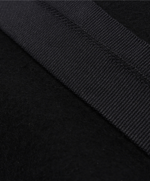 AZUL by moussy(アズールバイマウジー)の「パイピングつば広フェルトHAT(ハット・レディース・ブラック/トップグレー・FREE)」の5枚目の写真