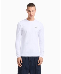 <オンライン限定>【エンポリオ アルマーニ EA7】Core Identity 長袖Tシャツ コットン