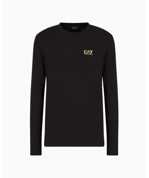 EMPORIO ARMANI EA7(エンポリオアルマーニイーエーセブン)の「<オンライン限定>【エンポリオ アルマーニ EA7】Core Identity 長袖Tシャツ コットン(Tシャツ/カットソー・メンズ・ホワイト/ブラック×ゴールド/ダークグリーン・SMALL/MEDIUM/LARGE/X-LARGE/XX-LARGE/X-SMALL)」の11枚目の写真