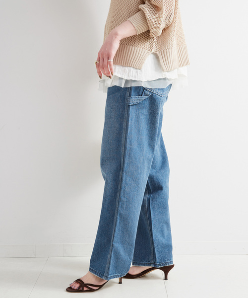ベーセーストック★LEE 別注DUNGAREES ペインターパンツ セール】LEE/リー 別注 DUNGAREES ペインターパンツ（デニム