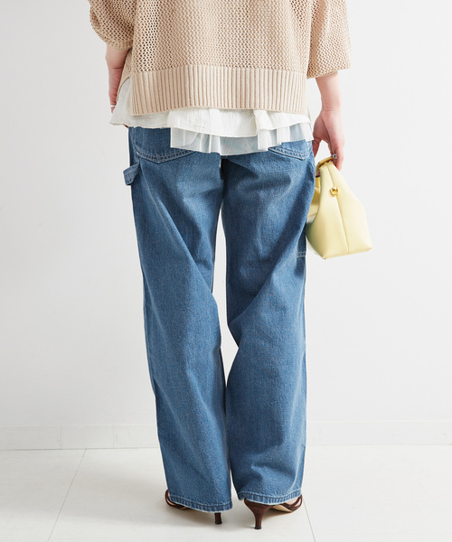 Deuxieme Classe Lee 別注 ペインターデニムパンツ Lee 別注ペインターデニム（デニムパンツ）｜Deuxieme Classe