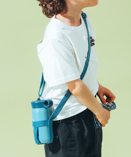 こども ビームス（コドモビームス）の「KINTO / タンブラーストラップ 70mm A（グラス/マグカップ/タンブラー・キッズ・サックスブルー/ホワイト/ピンク・ONE SIZE）」の2枚目の写真