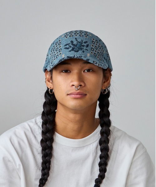 KANGOL(カンゴール)の「KANGOL RETRO QUAINT SPACECAP / カンゴール(キャップ・レディース・グレー/ホワイト/ブルー・MEDIUM/X-LARGE/LARGE)」の5枚目の写真